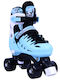 Athlopaidia /MN Inline / Quad Einstellbar Rollers Blau 2 in 1 Erwachsene/Kinder