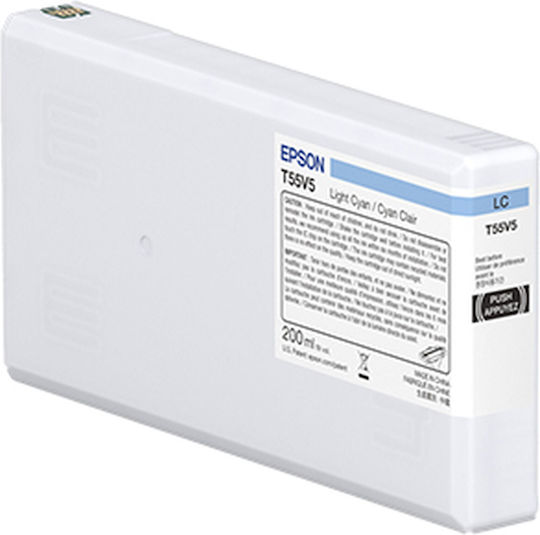 Epson T55W5 Original InkJet Druckerpatrone Cyan (C13T55W500)