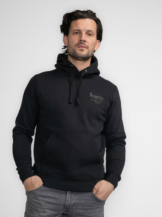 Petrol Industries Herren Sweatshirt mit Kapuze black