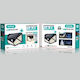 Aerbes Wall Mounted Solar Light 30W with Motion Sensor and Photocell IP65 18cmx12cmcm