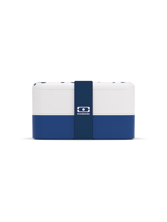 Monbento Graphic Кутия за обяд Пластмаса Син По...