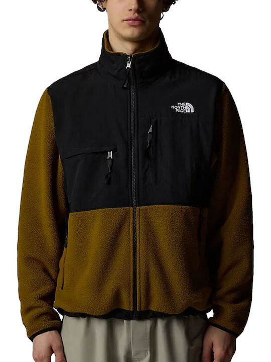 The North Face Geacă pentru bărbați de iarnă Hardshell Impermeabil și rezistent la vânt Moss Green/tnf Black