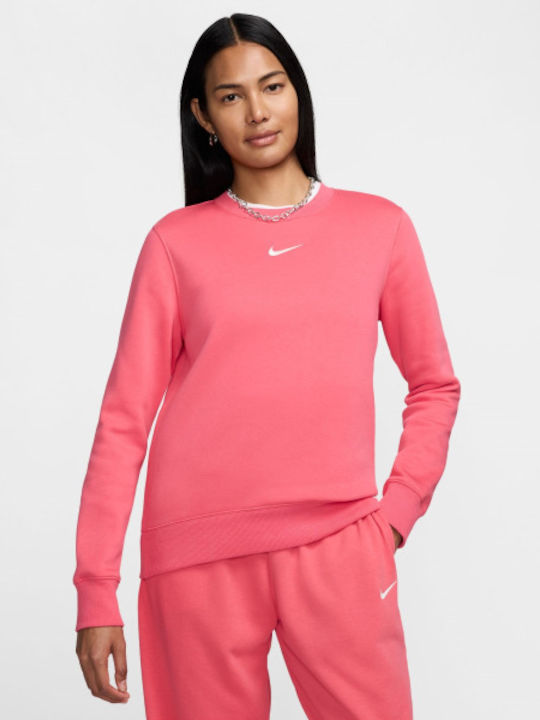 Nike Sportswear Phoenix Women's Fleece Sweatshirt Pink