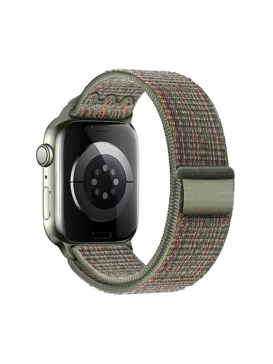 Hoco Wa25 Strap Fabric Green (Apple Watch 44/45/46mm/Ultra 49mm)
