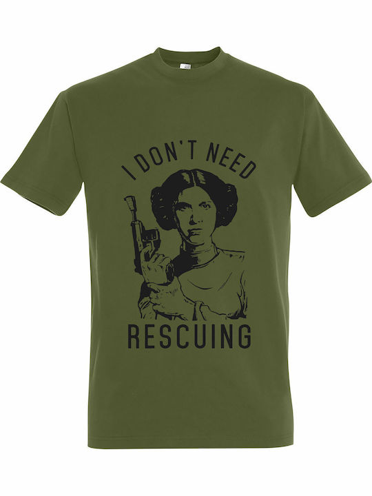 Princess Leia, Star Wars T-shirt Khaki Cotton P...