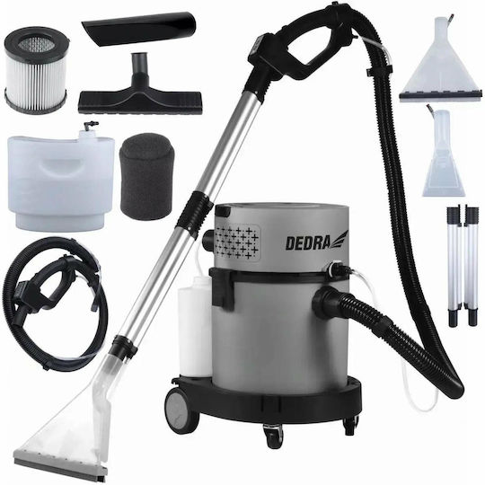 Dedra Vacuum Wet / Dry 1200W with Plastic Bin 20lt