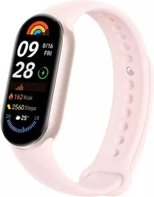 Xiaomi Smart Band 9 Αδιάβροχο με Παλμογράφο Mystic Rose