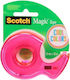 3m Βάση Σελοτέιπ Scotch Ροζ + 1 Ταινία Magic 19...