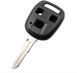 Car Key Shell with Blade with 3 Buttons for Isuzu