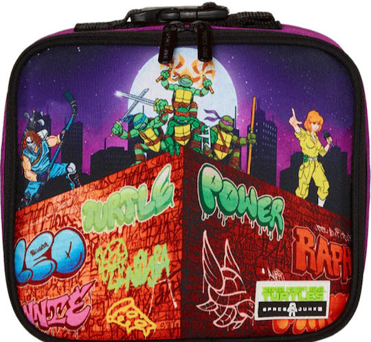 Space Junk Schulische Isolierte Kinder Lunchtasche Handtasche 2,5l Mehrfarbig 21x6x24cm