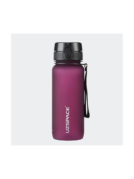 Uzspace Tritan Bpa Free Leakproof Παγούρι Πλαστικό 650ml Κόκκινο