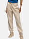 Pantaloni de Trening cu elastic Fleece Bej