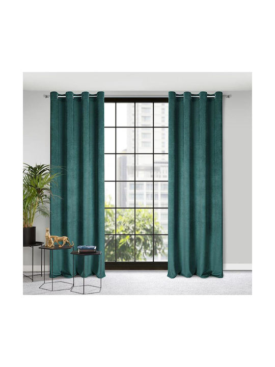 Eurofirany Curtain with Grommet Eliza Gray 140x250cm