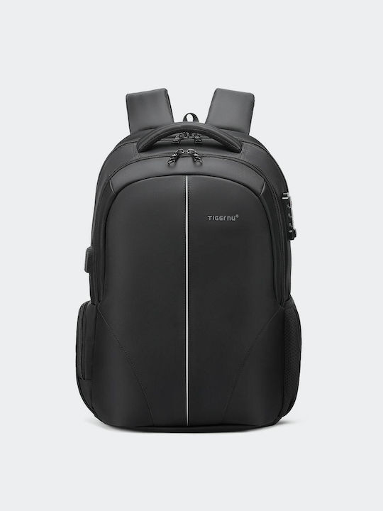 Tigernu Αδιάβροχη Τσάντα Πλάτης για Laptop 15.6" με Θύρα USB σε Μαύρο χρώμα T-B3105-3A-BLACK