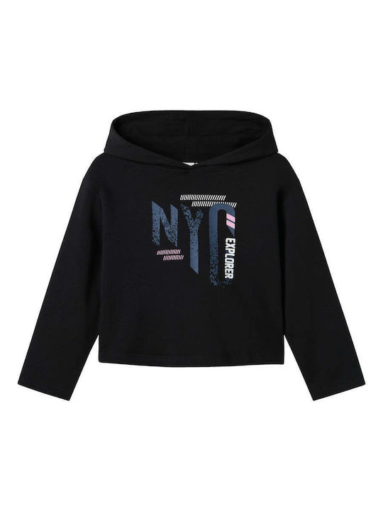 Name It Kids Sweatshirt with Hood Black