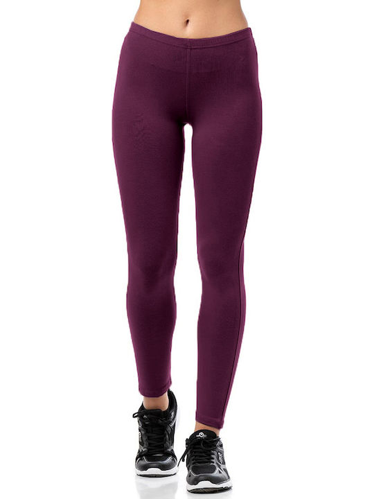 Bodymove Women's Long Legging Eggplant