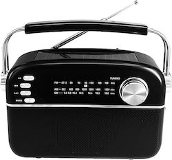 Manta RDI918B Tabletop Radio Solar Black