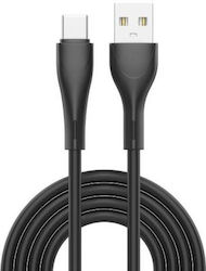 iNOS USB 2.0 Cablu USB-C bărbătesc - USB-A de sex masculin 12W Negru 2m