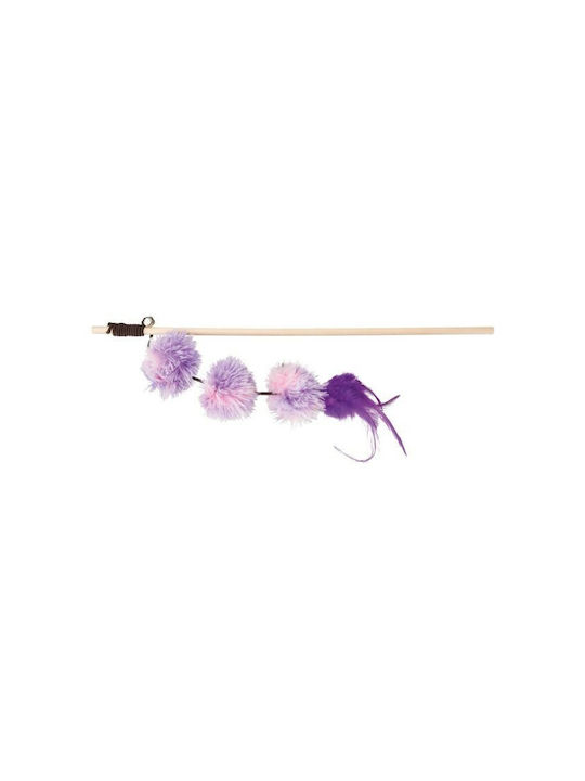 Trixie Cat Toy Rod Purple