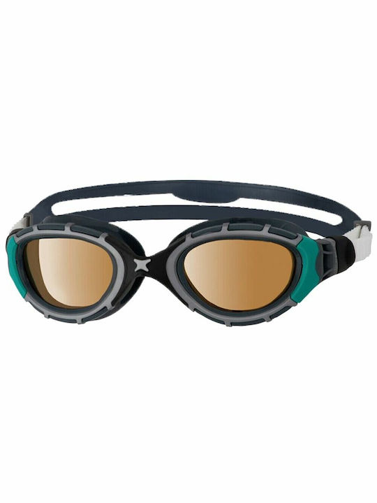 Zoggs Swimming Goggles Adults Black