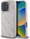 Guess Classic Umschlag Rückseite Kunststoff Rosa (iPhone 17 Pro Max / iPhone 17 Pro / iPhone 16 Pro Max)