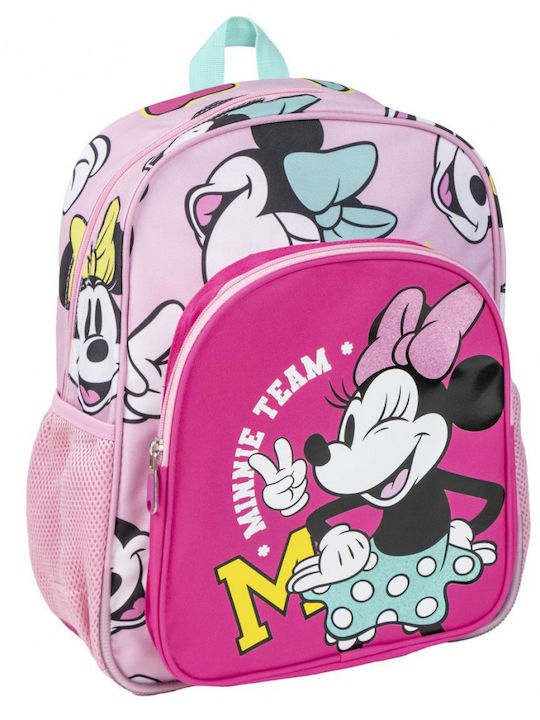 Σχολική Τσάντα Πλάτης 38 Cm Minnie Fuchsia 0025780