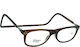 Clic Reading Glasses +1.00 with Magnet in Brown color CLASHBURYBROWN100