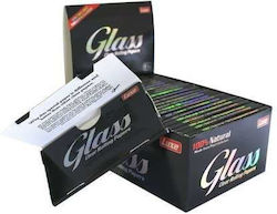 Χαρτάκια Glass Clear Διάφανο 1&1/4 Κουτί 24 Χαρτάκια Glass Clear Διάφανο 1&1/4 Κουτί 24