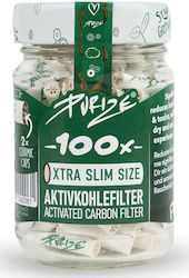 Purize Extra Slim Ενεργού Άνθρακα 100 Φιλτράκια