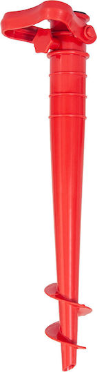 Escape Umbrella Base Screwed Plastic 25-25mm Red