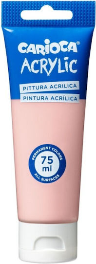 Carioca Ακρυλικό Χρώμα Ζωγραφικής Pink 75ml