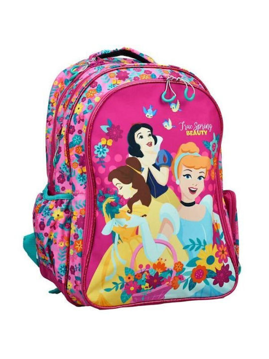 Τσάντα Δημοτικού 43 Cm Disney Princesses Spring 0025791