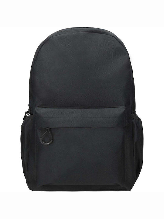 Rucksack Street Easy Lang 28x11x42cm Schwarz