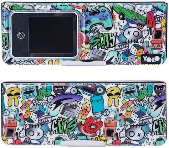 Παιδική Ρετρό Κασετίνα Lcd Graffiti Boys 23x9x3cm Yolo