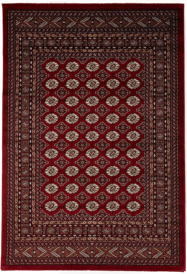 Royal Carpet Teheran 6465 Teppich Rechteckig Synthetisch,Polyester/Cotton/Leather Red
