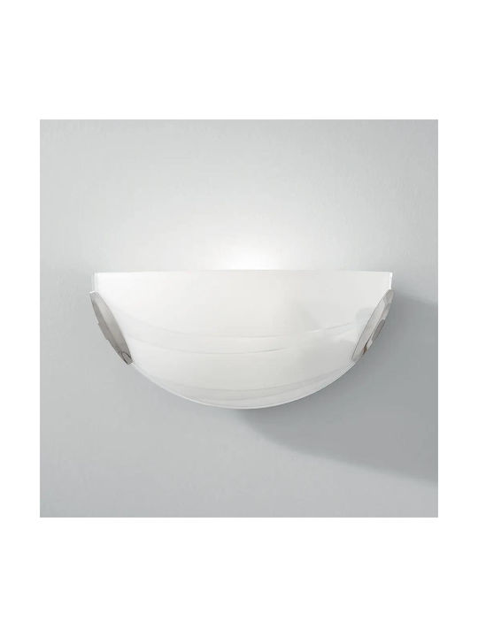 Fan Europe Modern Leuchte Wand mit Fassung E27 Weiß 15x15x8.5cm