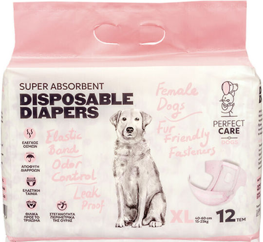 Perfect Care Hundewindeln Verwendungszweck XLarge 12Stück