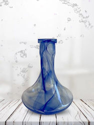 Γυάλα Ναργιλέ Vessel Glass Craft Blue Alabaster
