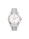 Philip Watch Watch Battery with Silver Metal Bracelet