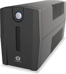 Conceptronic ZEUS07E UPS Line-Interactive 1000VA 600W