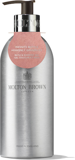 Solverx Infinite Bottle Schaumbad in Gel & Duft Heavenly Gingerlily 400ml