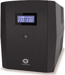 Conceptronic ZEUS08EM UPS Line-Interactive 1500VA 900W Conceptronic ZEUS08EM UPS Line-Interactive 1500VA 900W