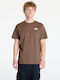 The North Face Men's Short Sleeve T-shirt Smokey Brown, Tnf Black