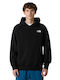 Raglan Box Суитшърт с Качулка Tnf black