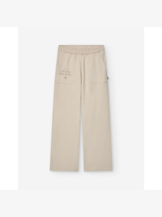 Pantaloni De Trening Pentru Copii Bej