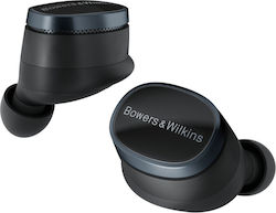 Bowers & Wilkins Pi8 In-Ear Bluetooth Freisprecheinrichtung Kopfhörer mit Schweißbeständigkeit und Ladehülle Anthracite Black