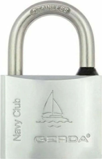 Gerda Steel Padlock Brass with Key 30mm 1pcs