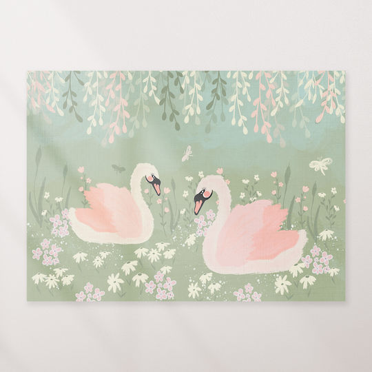 Panou Pentru Copii Lebede 45x65 cm