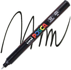 Markere Uni-ball Posca Pc-1mr Extra Fine Negru Pc1mrexfblk Unipc1mrexfblk