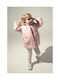 Evita Kids Casual Jacket with Hood Pink